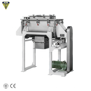 small horizontal powder ribbon mixer blender machine